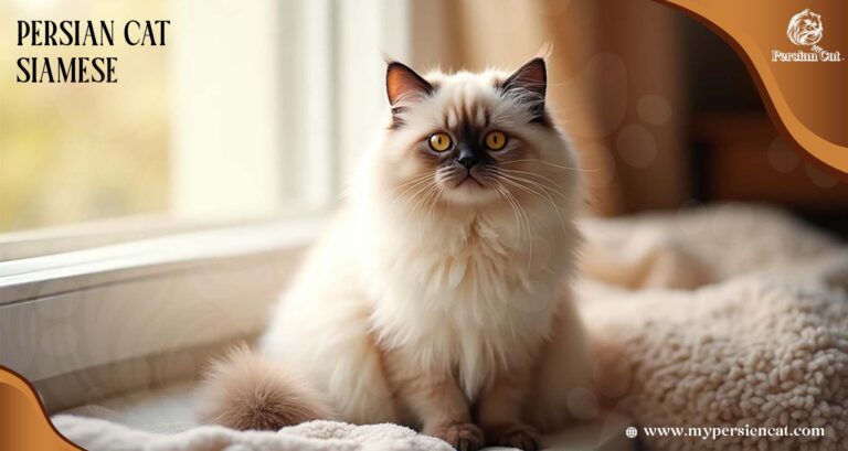 Persian Cat Siamese Mix and My Quiet Wonder