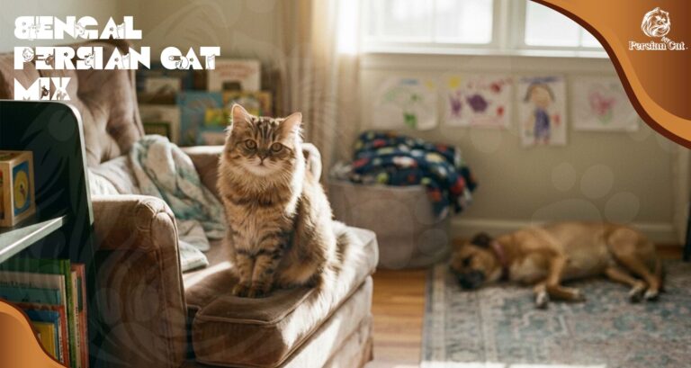 My Real Bengal Persian Cat Mix Fusion Love