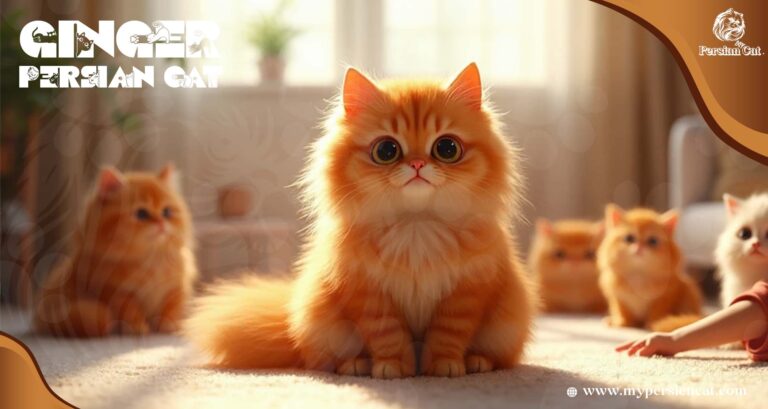 Ginger Persian Cat Magic From My Cozy Home