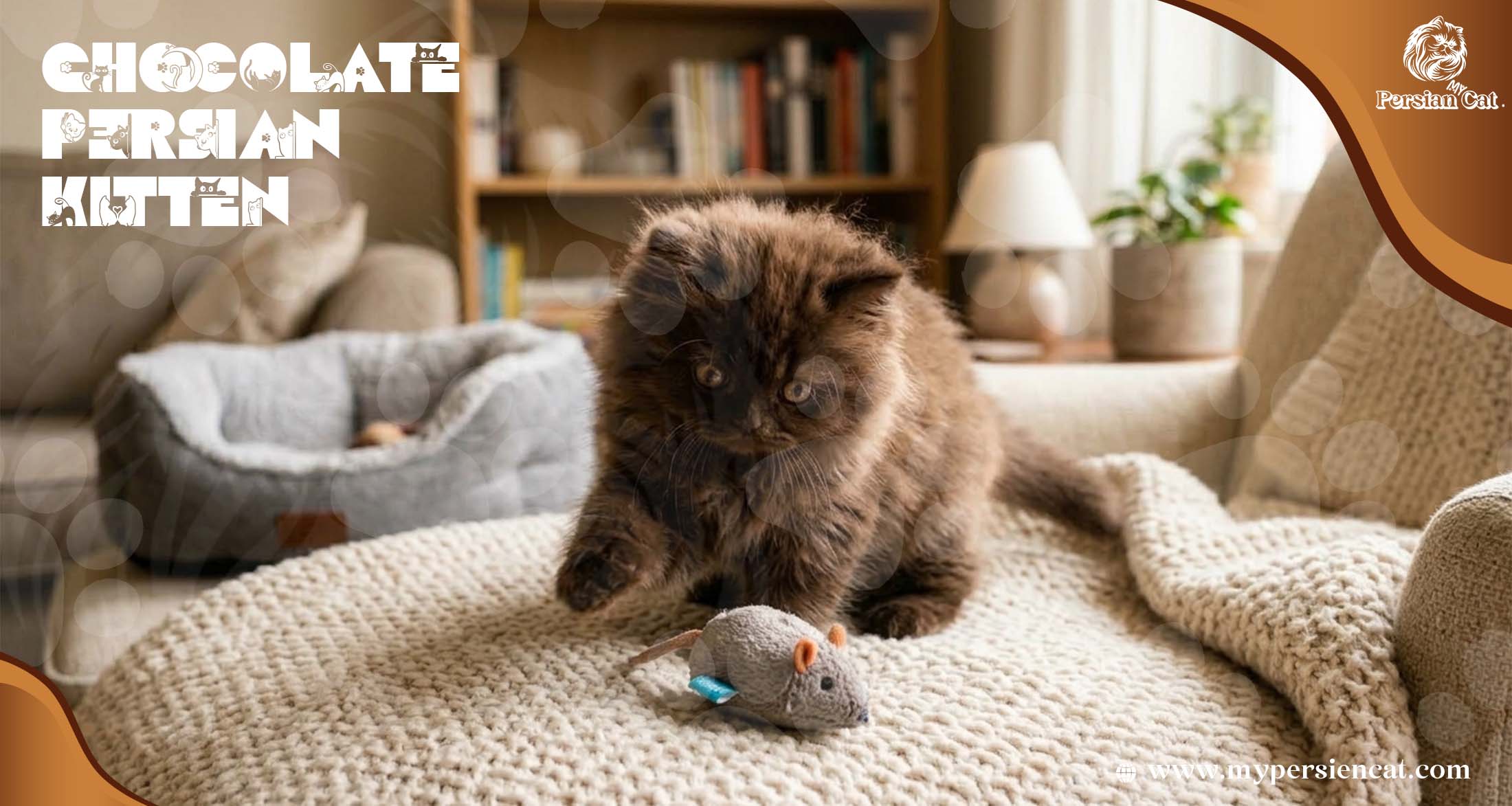 Chocolate Persian Kitten Love Amazing Facts About